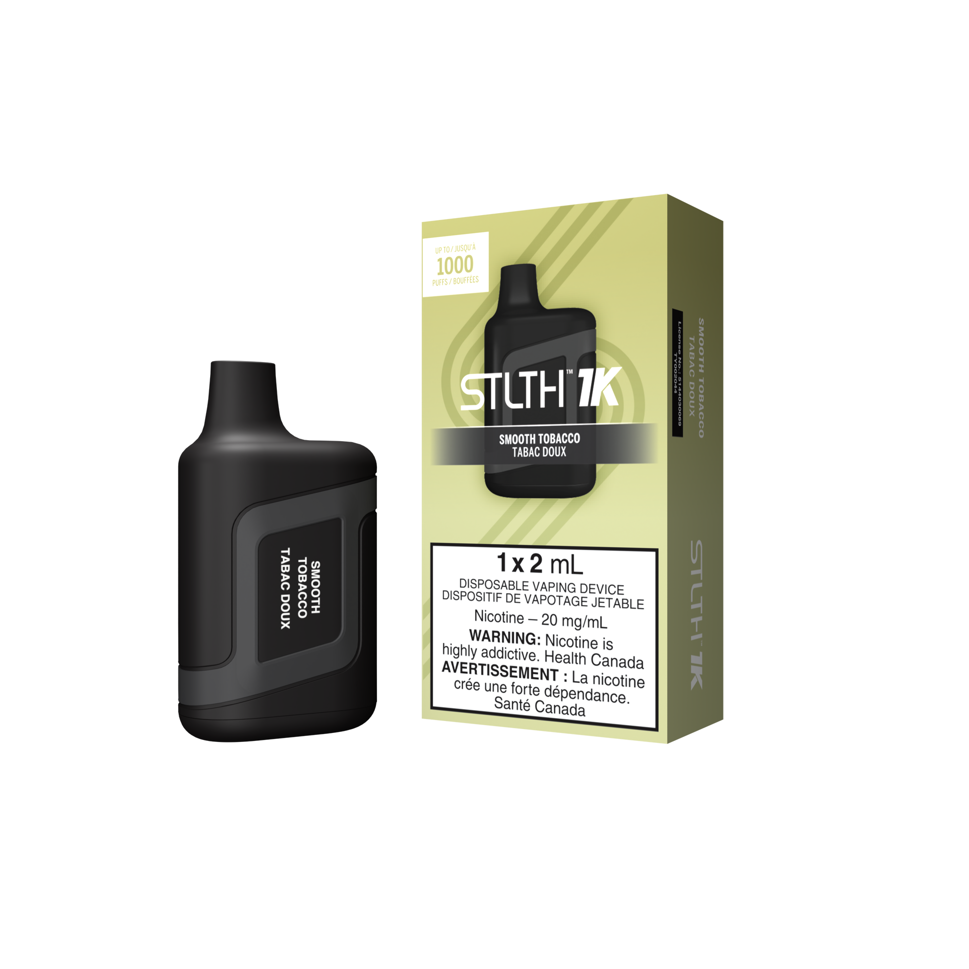 STLTH 1K - Smooth Tobacco