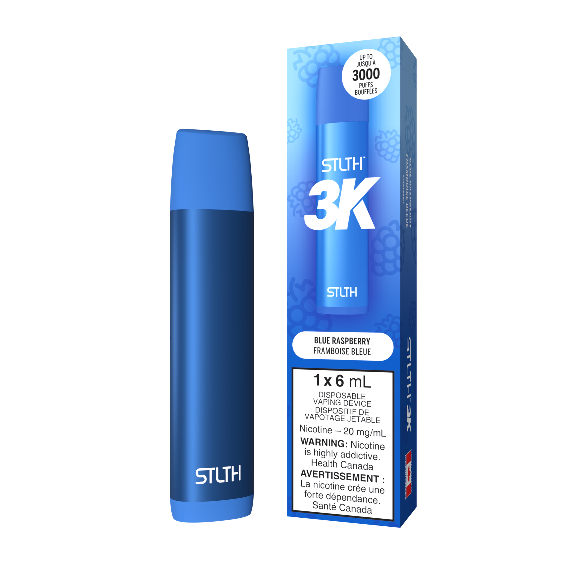 STLTH 3K - Blue Raspberry