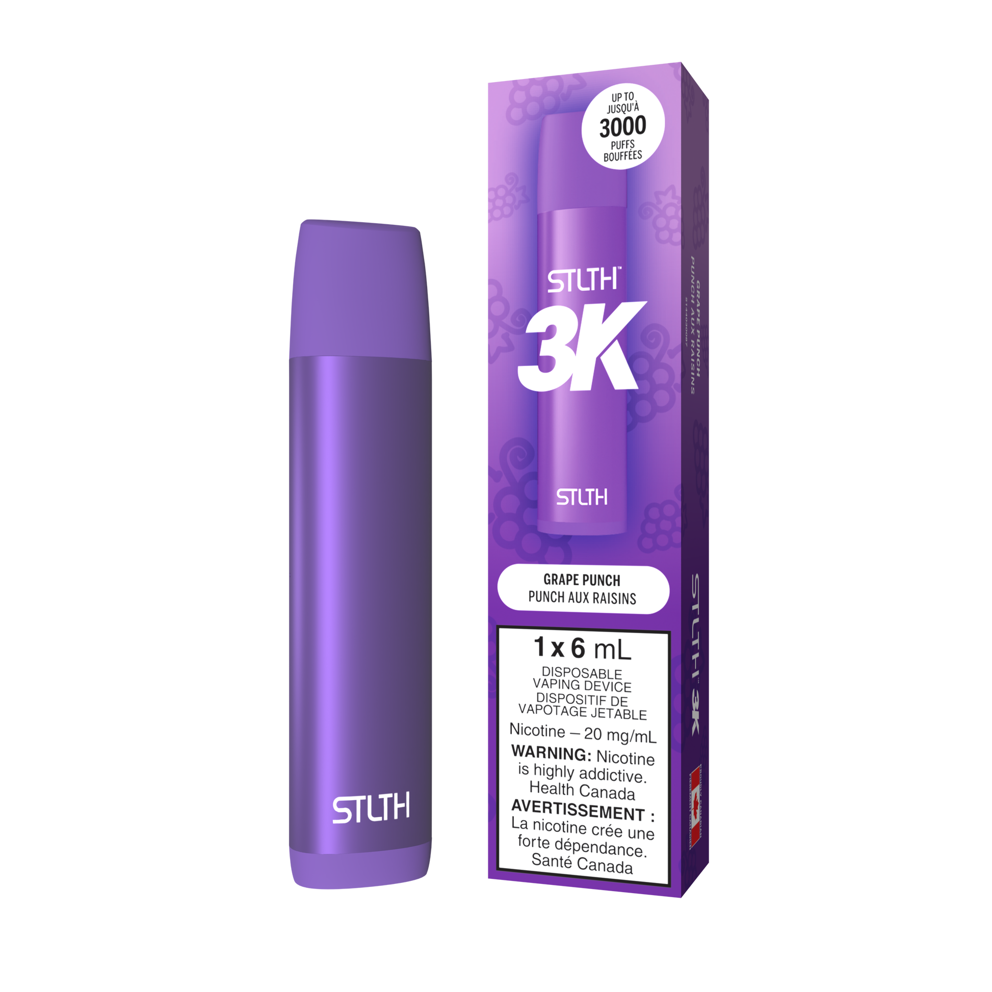 STLTH 3K - Grape Punch