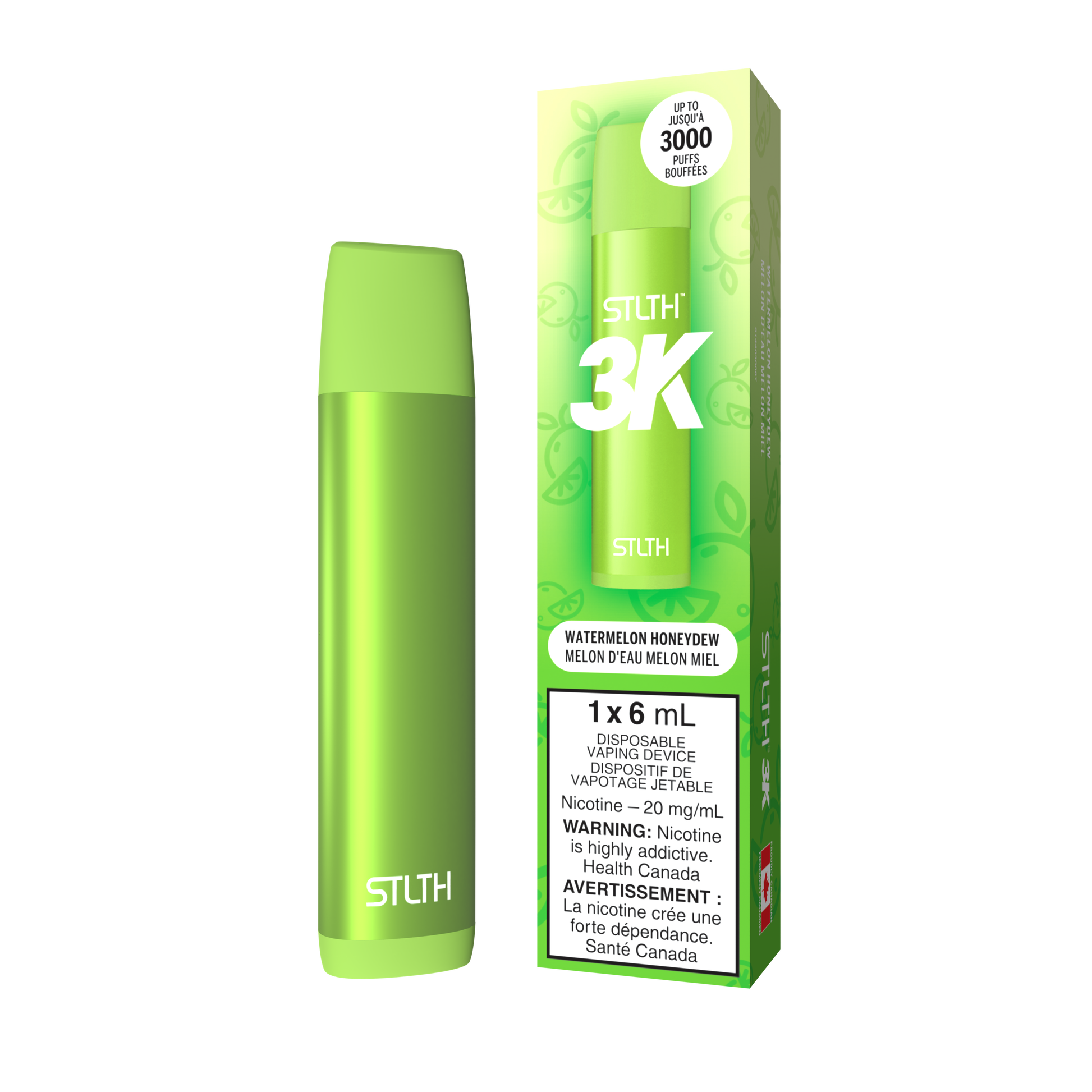 STLTH 3K - Watermelon Honeydew