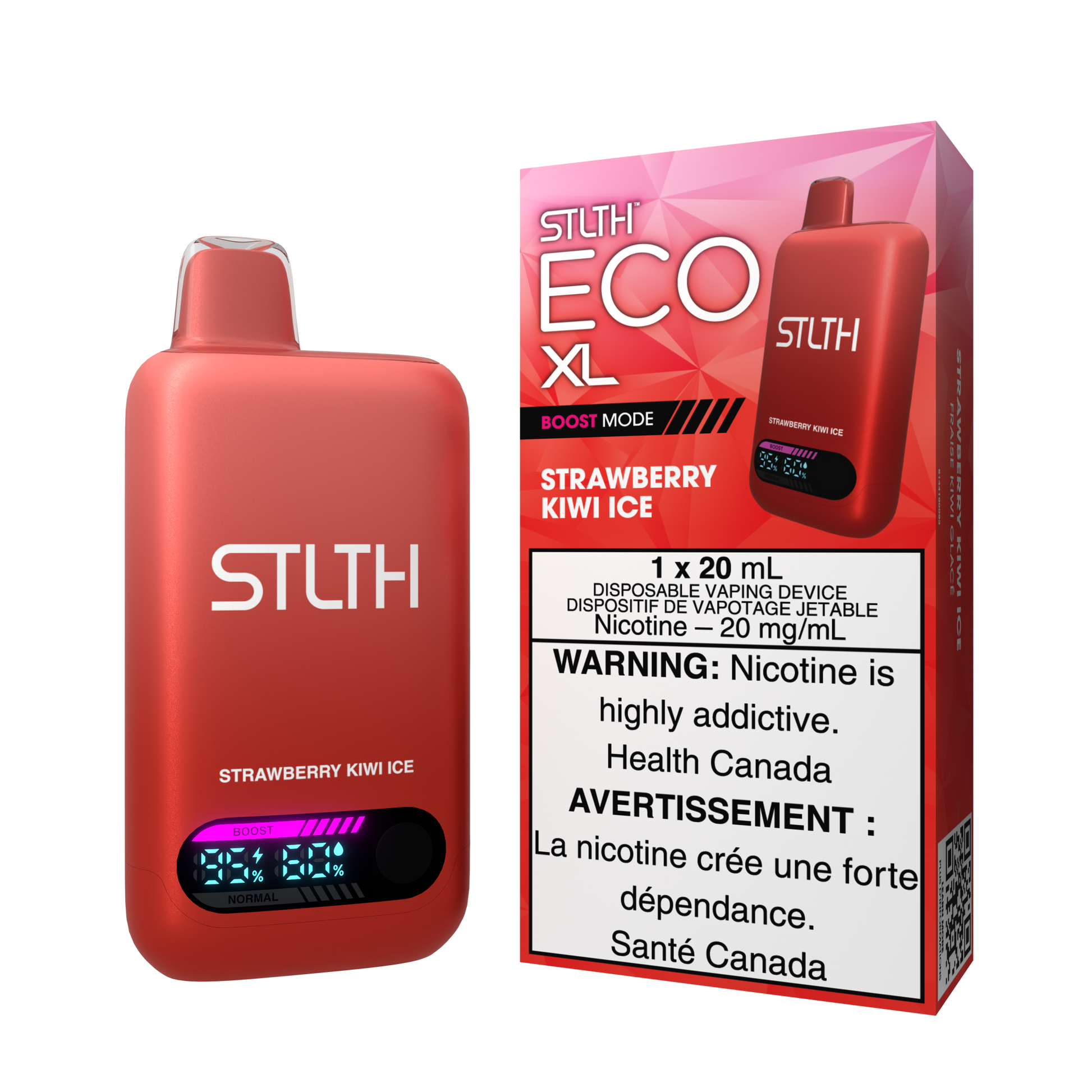 STLTH ECO XL - Strawberry Kiwi Ice