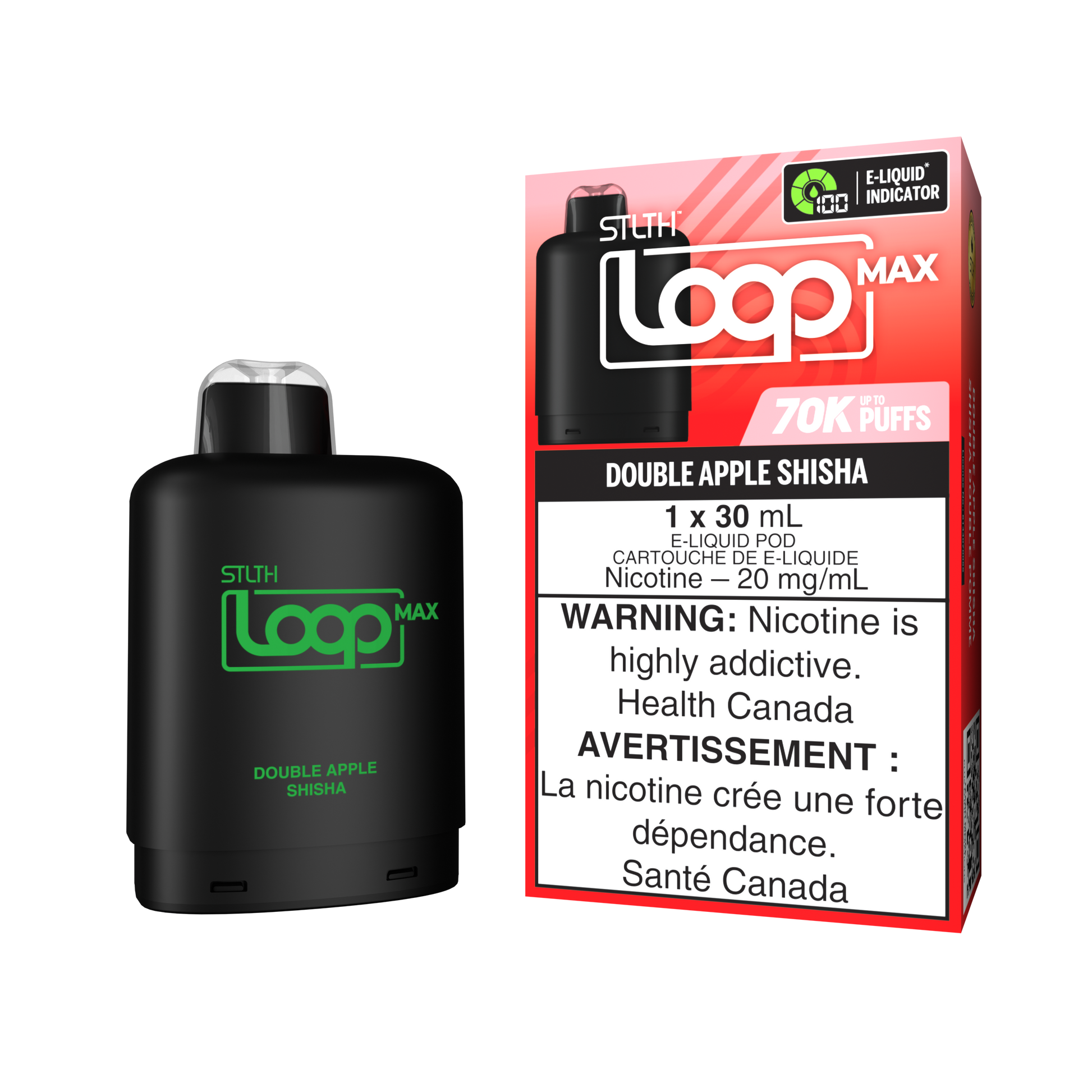 STLTH LOOP MAX Pod Pack - Double Apple Shisha