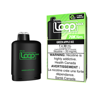 STLTH LOOP MAX POD PACK - Green Apple Ice