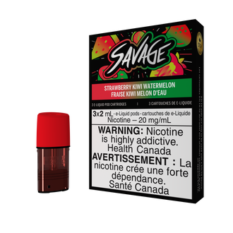 SAVAGE Pod Pack - Strawberry Kiwi Watermelon