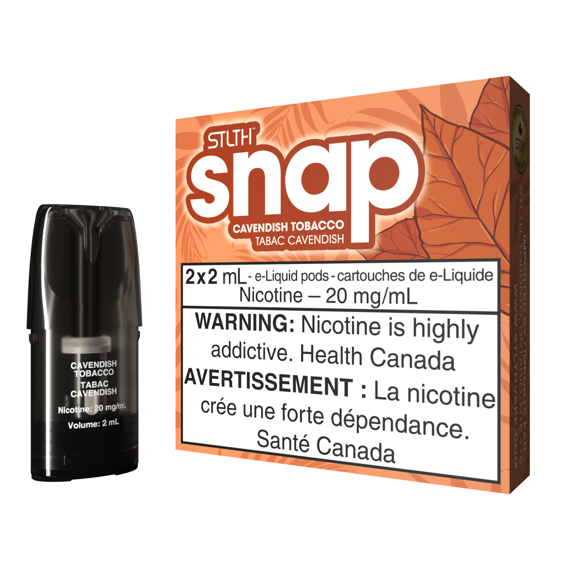 STLTH SNAP Pod Pack - Cavendish Tobacco
