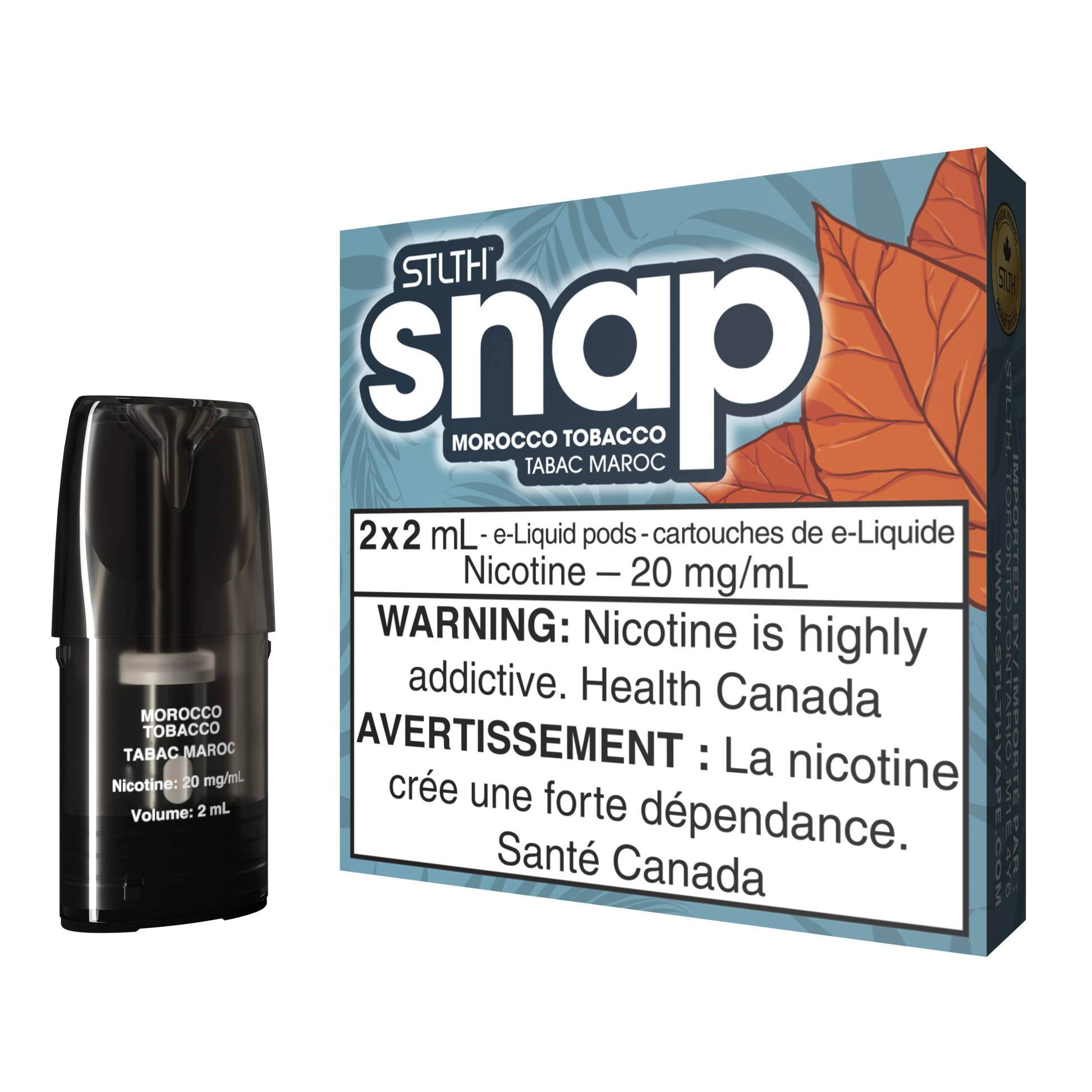 STLTH SNAP Pod Pack - Morocco Tobacco