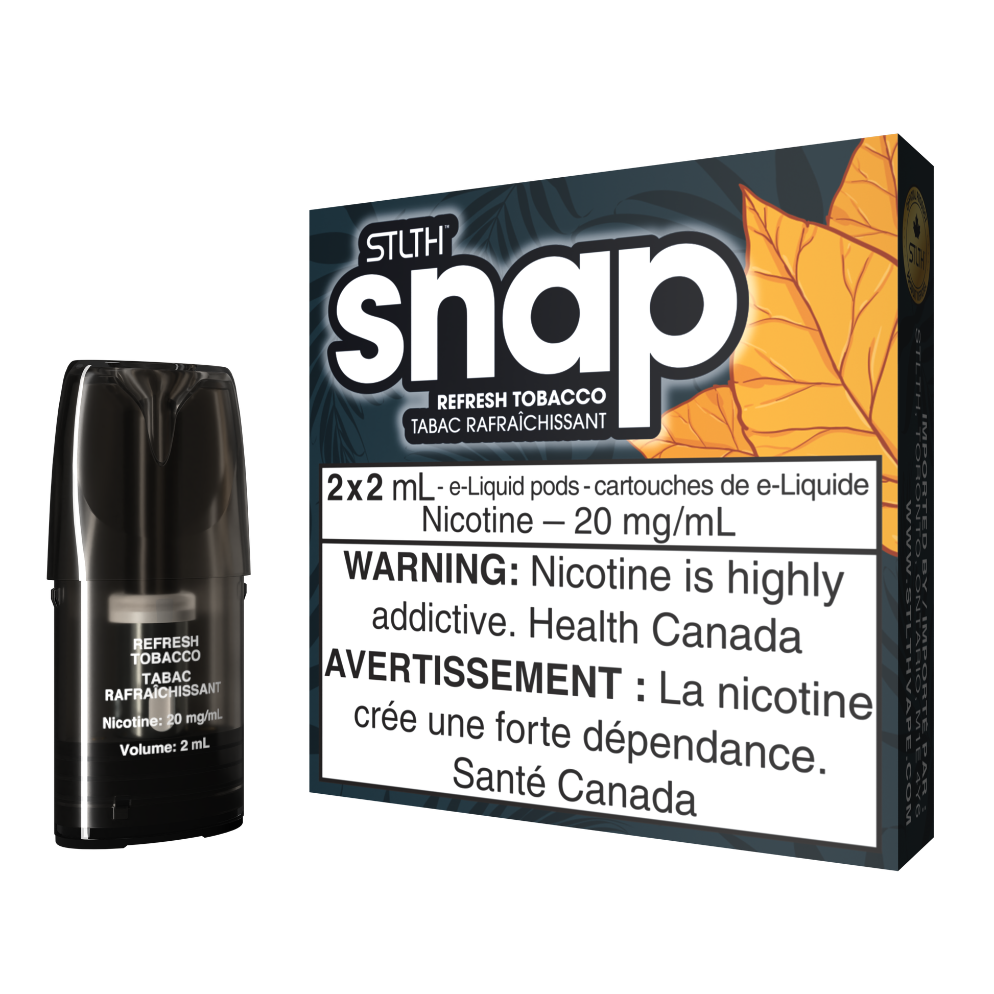 STLTH SNAP Pod Pack - Refresh Tobacco