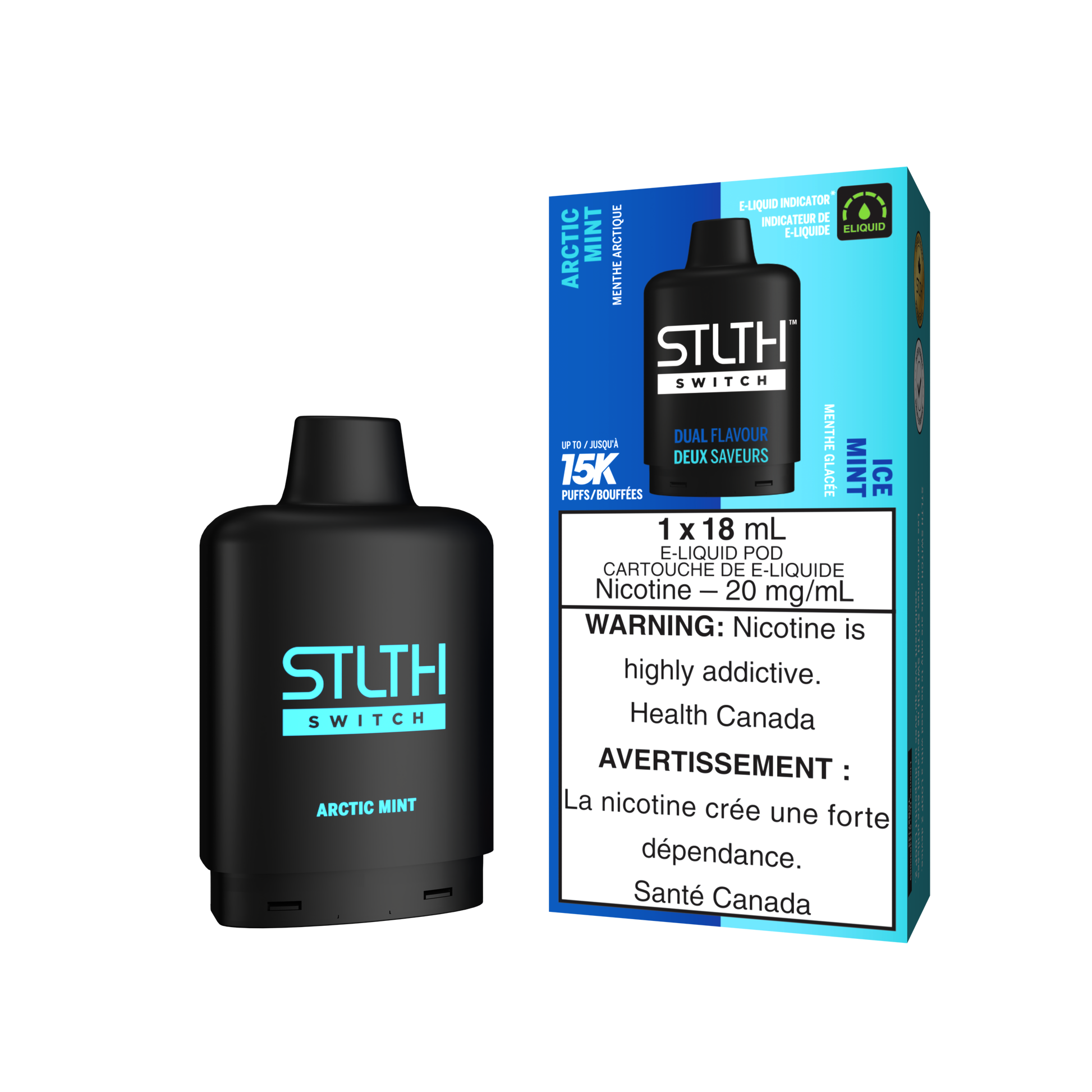 STLTH SWITCH Pod Pack - Arctic Mint / Ice Mint