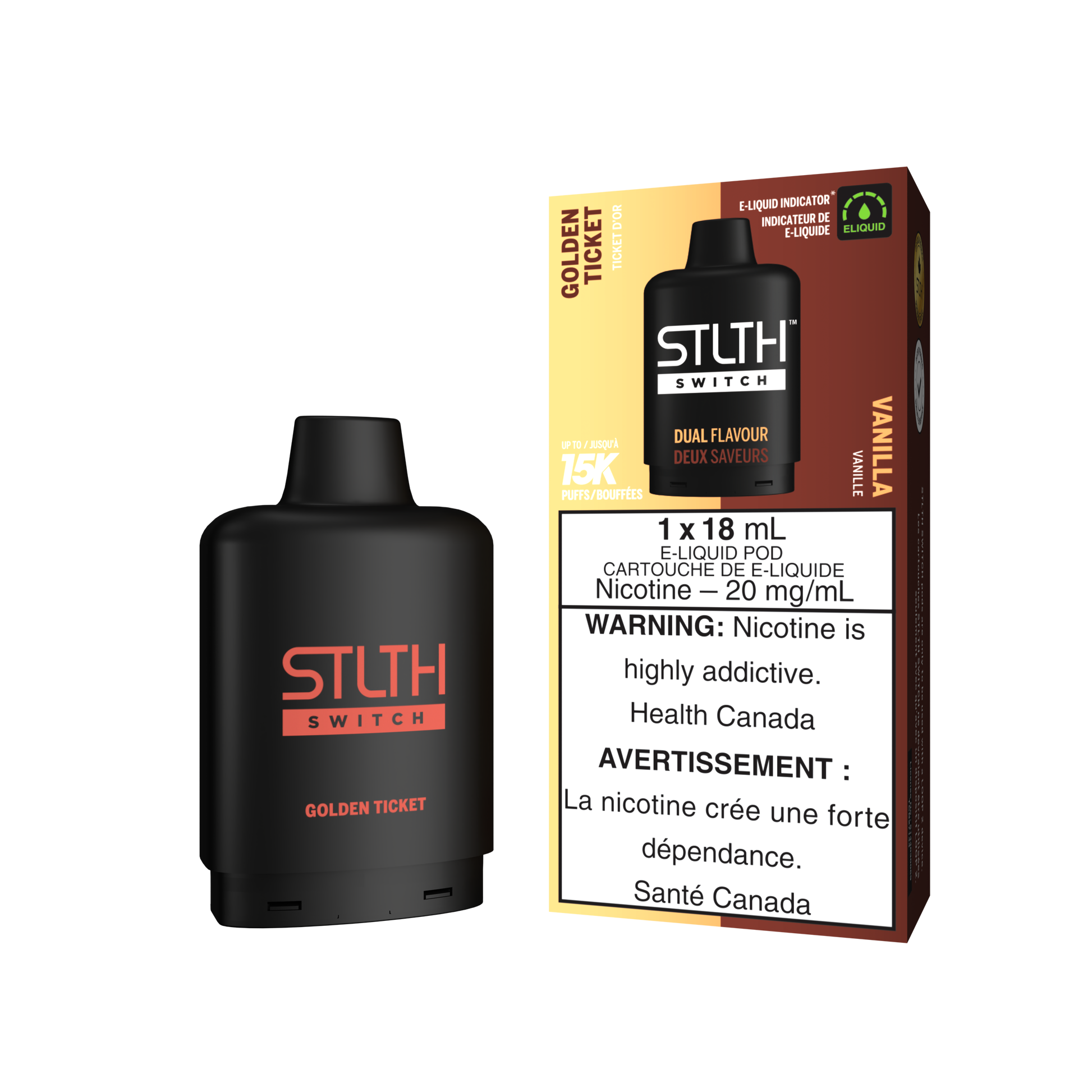 STLTH SWITCH Pod Pack - Golden Ticket / Vanilla