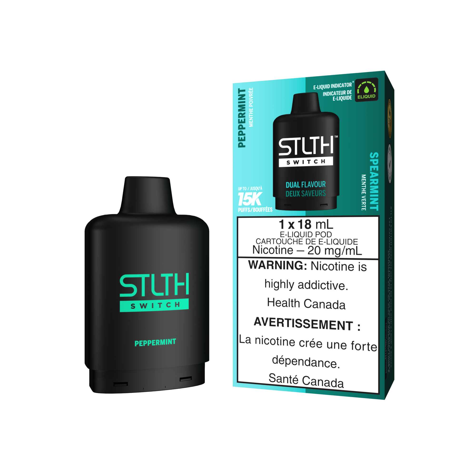 STLTH SWITCH Pod Pack - Peppermint / Spearmint
