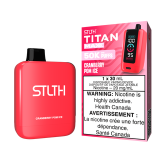 STLTH TITAN MAX - Cranberry Pom Ice
