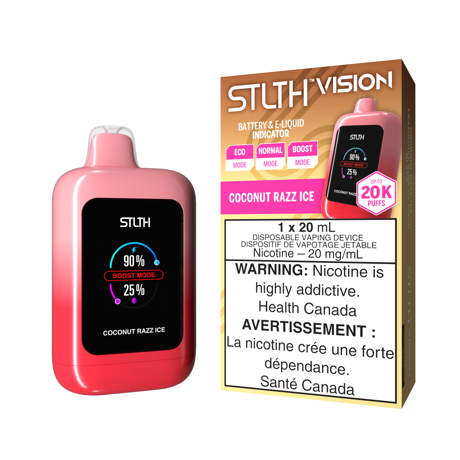 STLTH VISION - Coconut Razz Ice