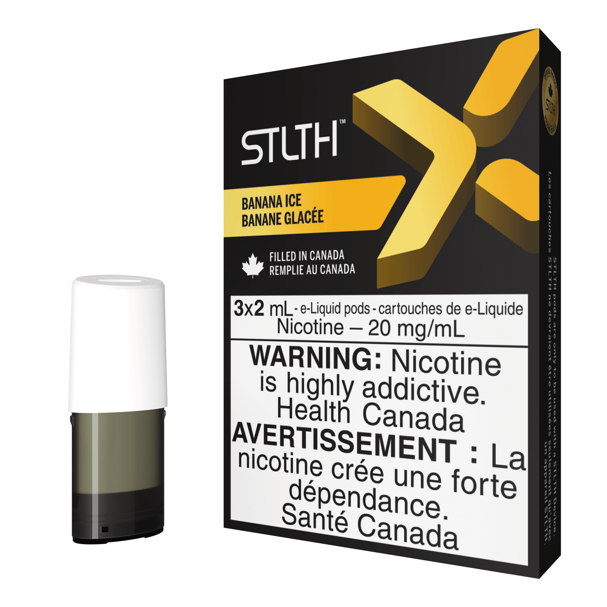 STLTH X Pod Pack - Banana Ice
