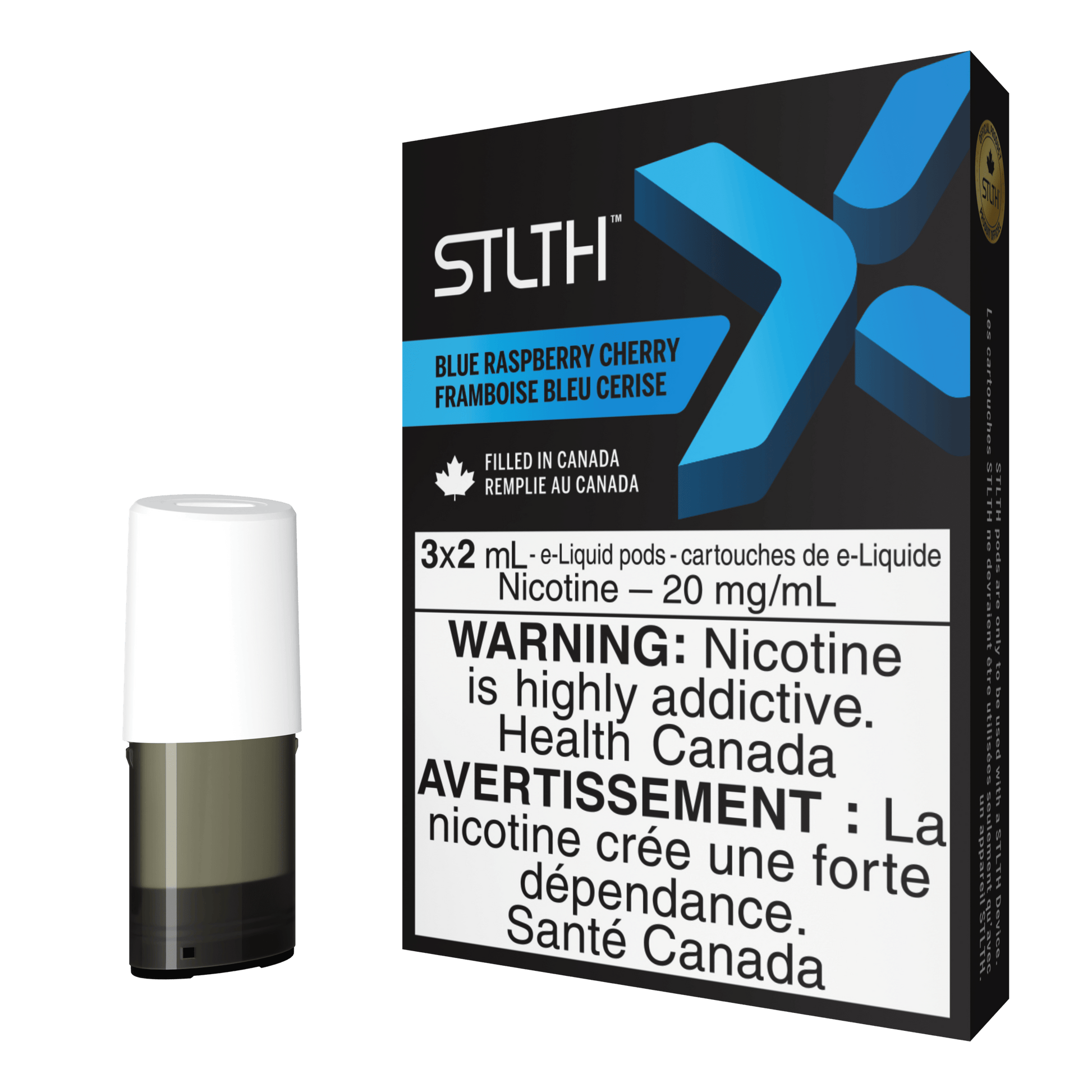 STLTH X Pod Pack - Blue Raspberry Cherry