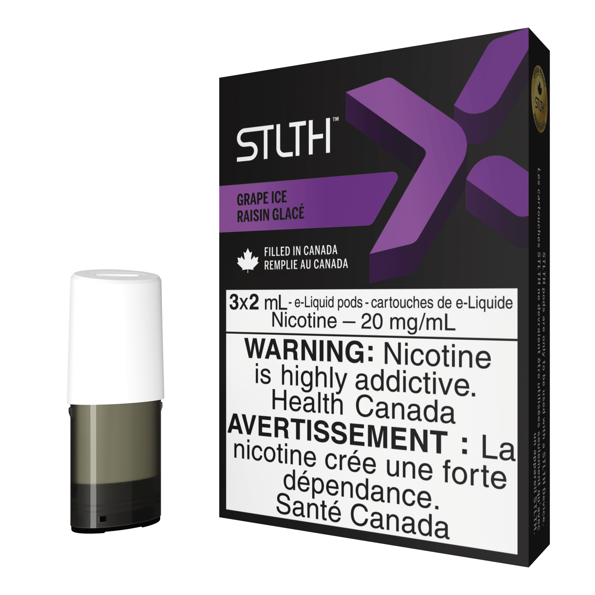 STLTH X Pod Pack - Grape Ice