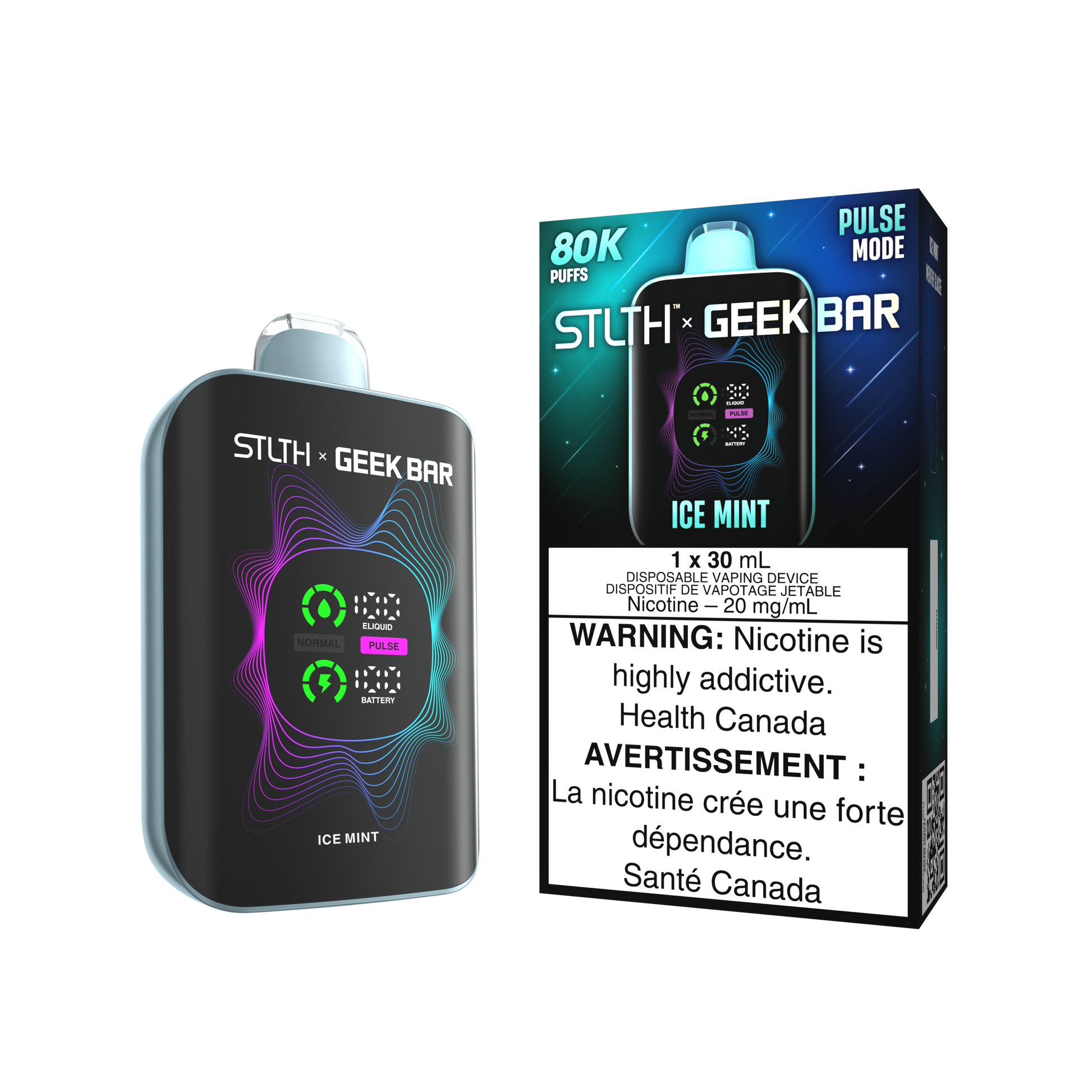 STLTH x GEEK BAR - Ice Mint
