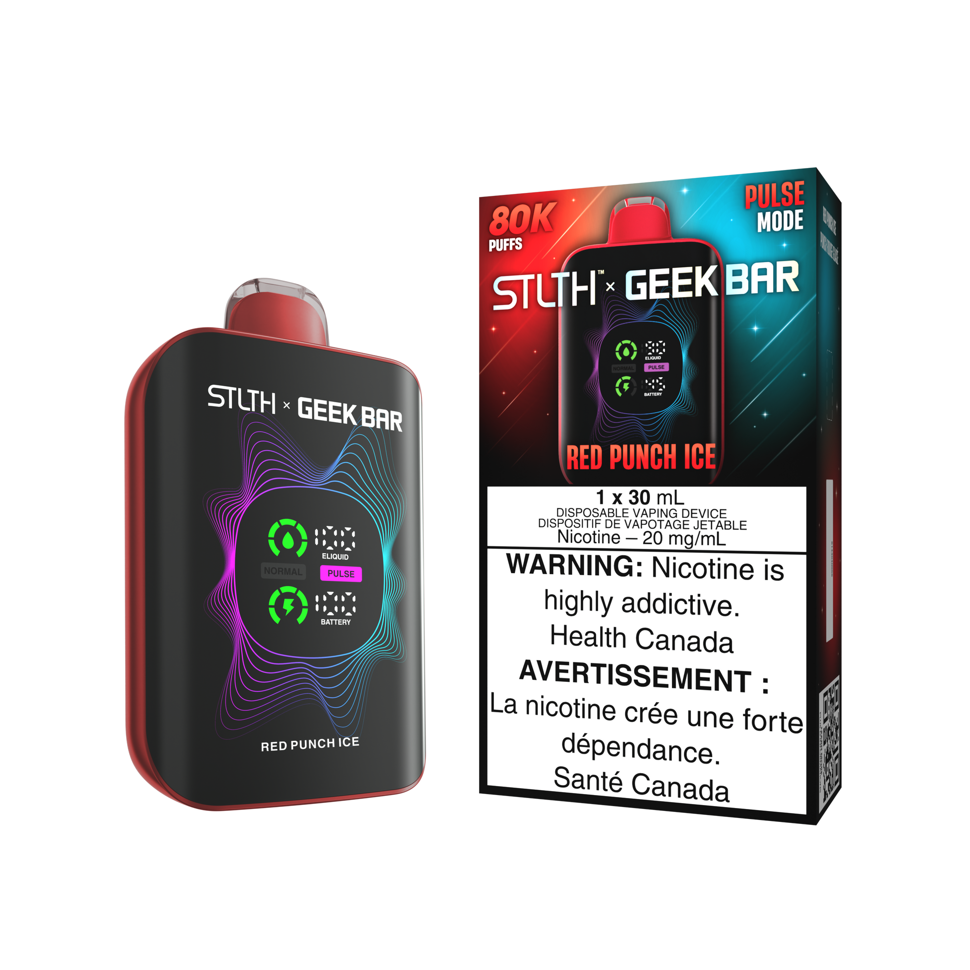 STLTH x GEEK BAR - Red Punch Ice