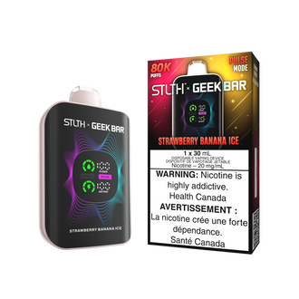 STLTH x GEEK BAR - Strawberry Banana Ice
