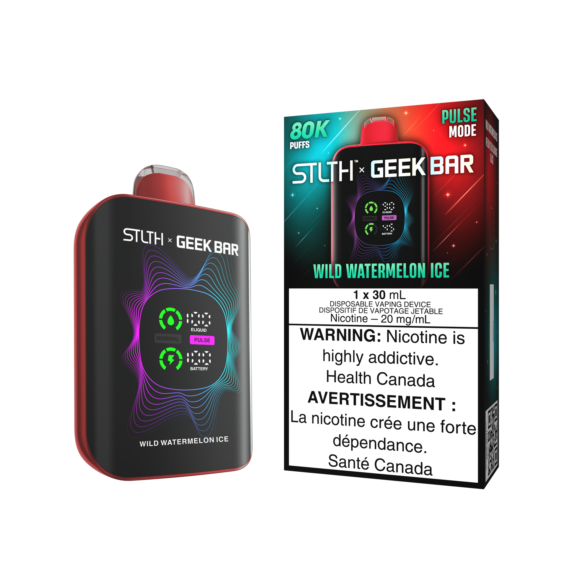 STLTH x GEEK BAR - Wild Watermelon Ice