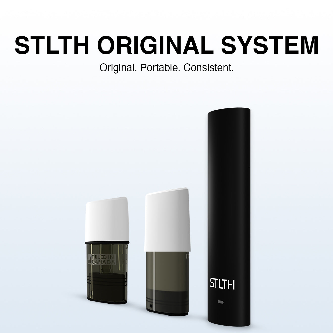 STLTH ORIGINAL SYSTEM: Original. Portable. Consistent.