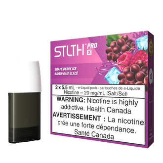 STLTH PRO X Pod Pack - Grape Berry Ice