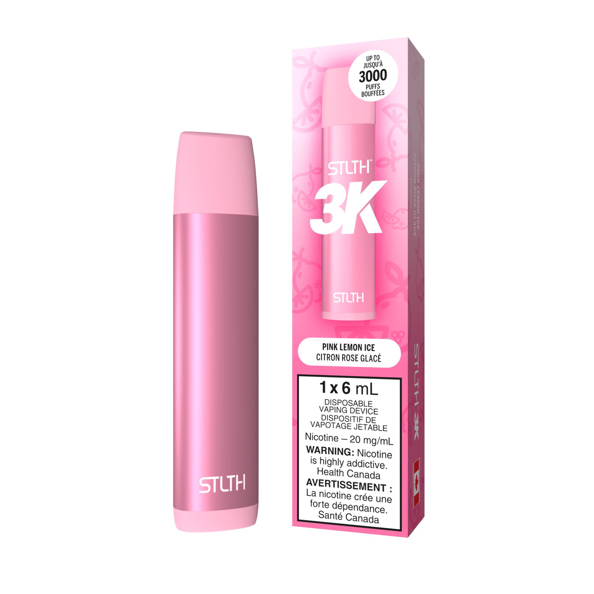 STLTH 3K - PINK LEMON ICE