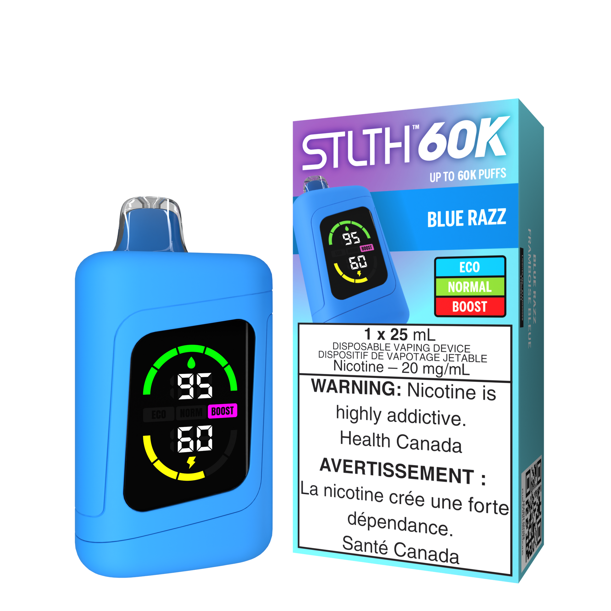 STLTH 60K - Blue Razz