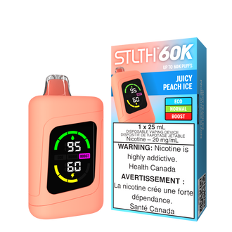 STLTH 60K - Juicy Peach Ice