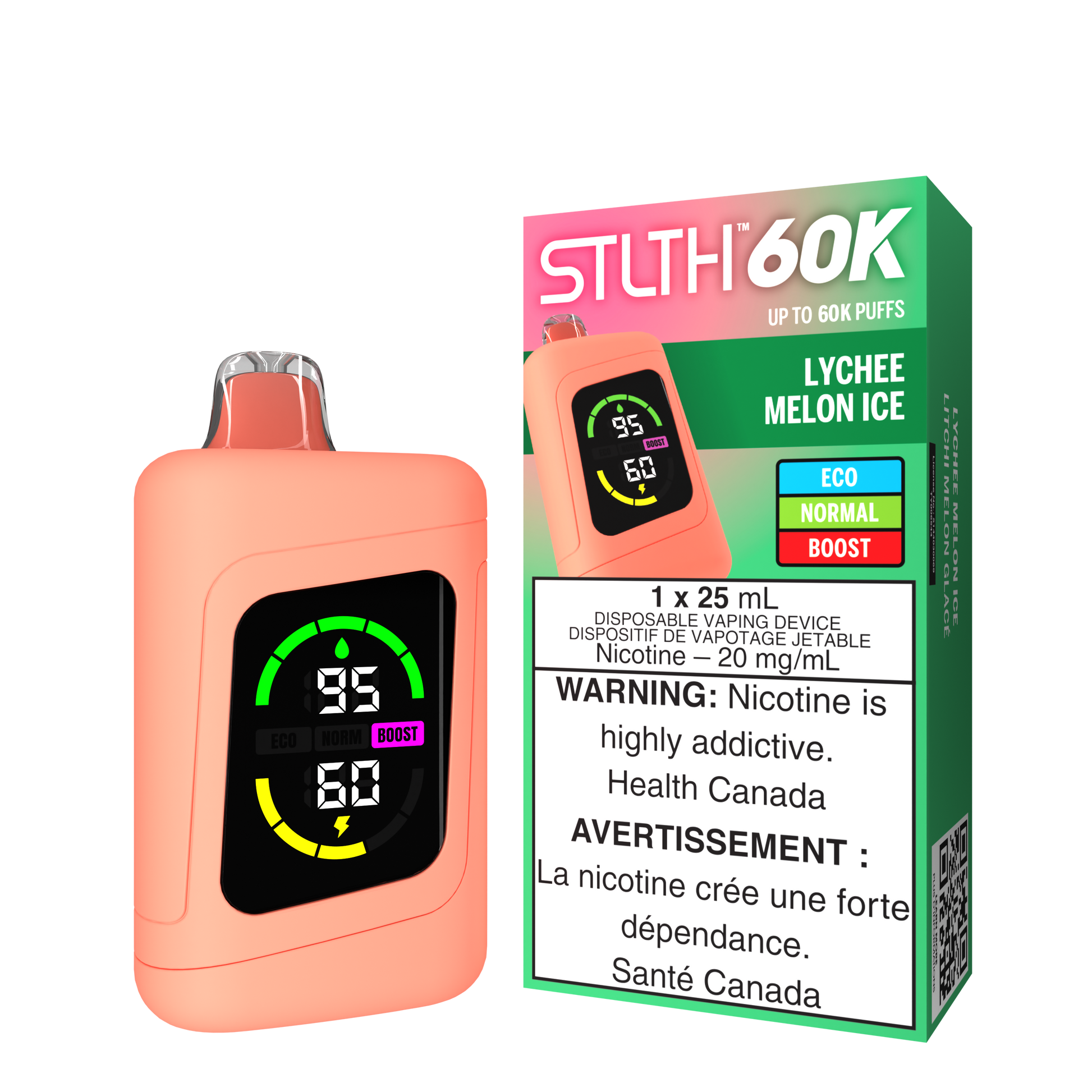 STLTH 60K - Lychee Melon Ice