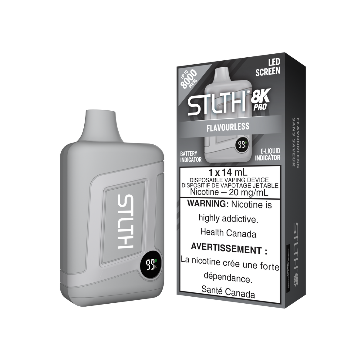 STLTH 8K PRO - Flavourless – STLTH VAPE