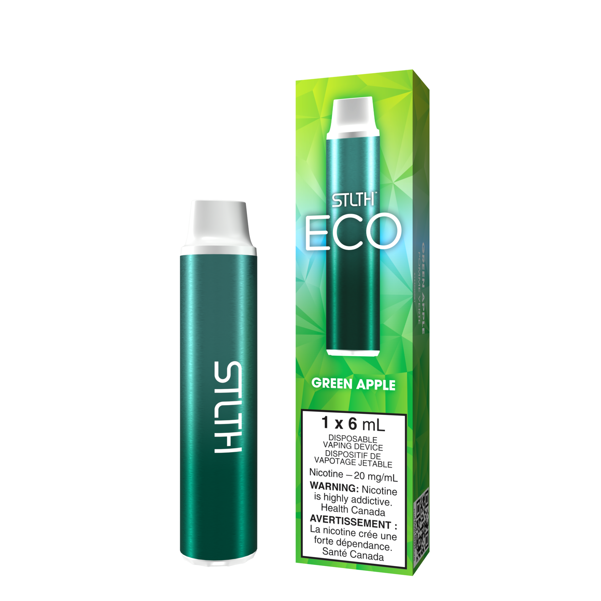 STLTH ECO - Green Apple  STLTH VAPE
