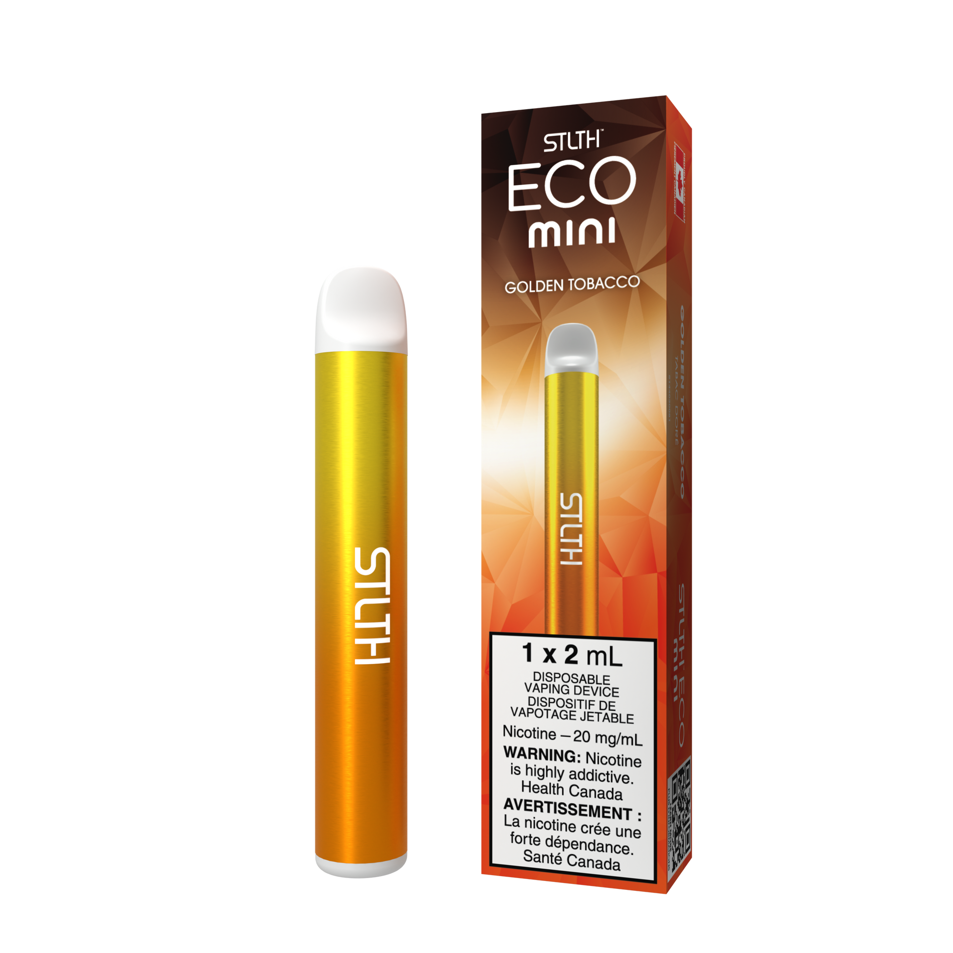 golden tobacco vape STLTH ECO MINI
