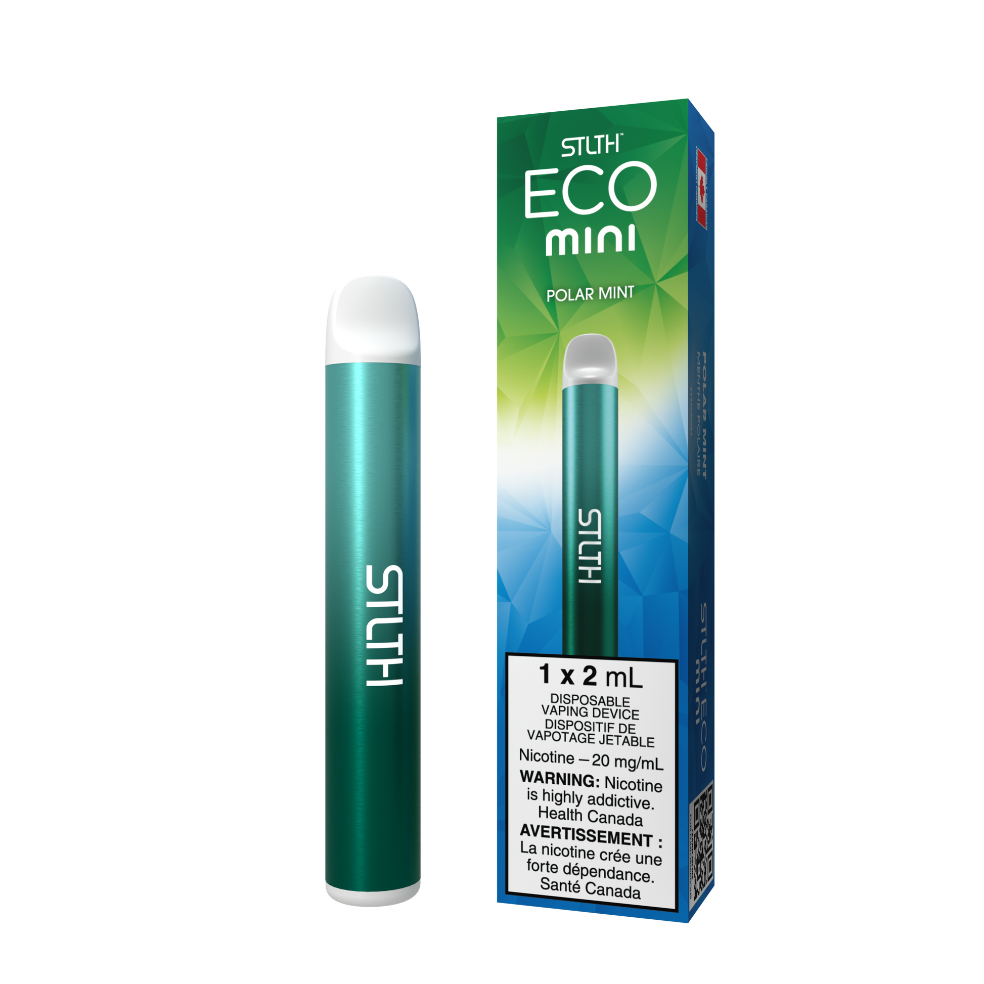 STLTH ECO MINI - Polar Mint STLTH VAPE STLTH ECO MINI - Polar Mint STLTH VAPE