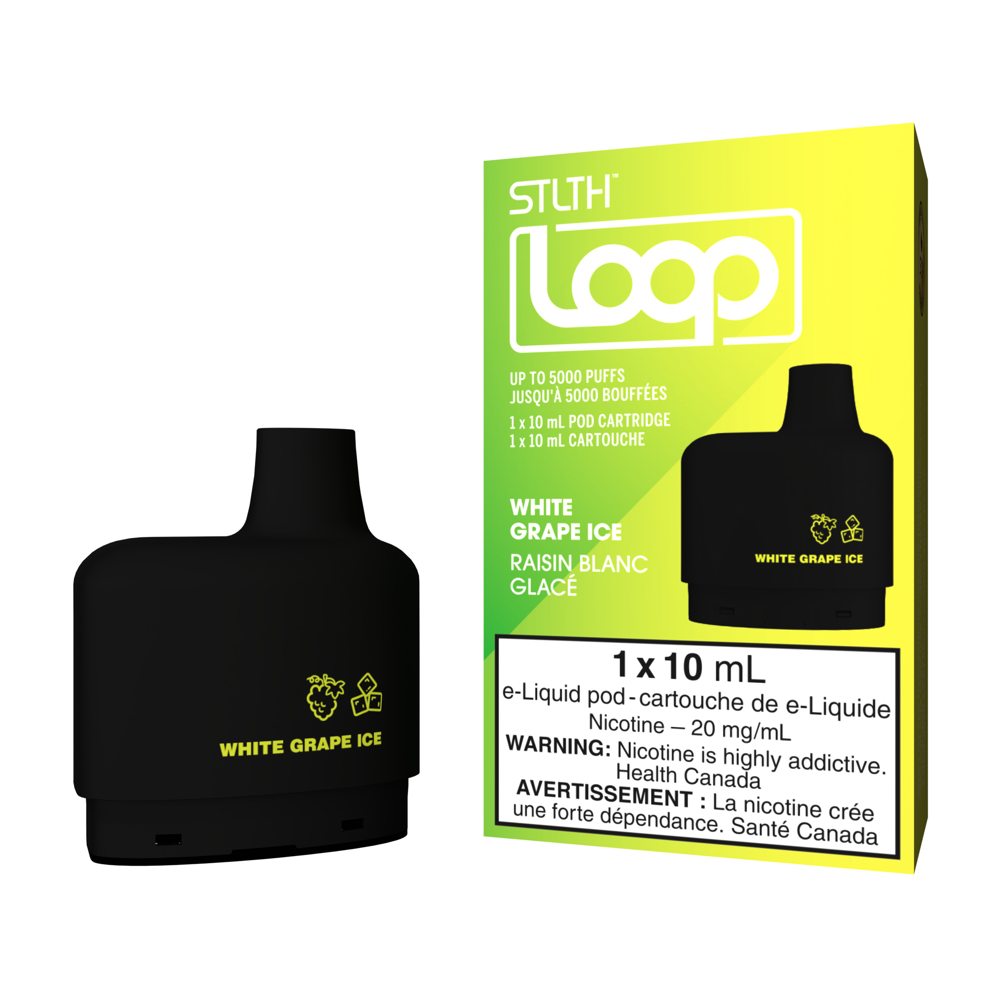 STLTH LOOP Pod Pack - White Grape Ice