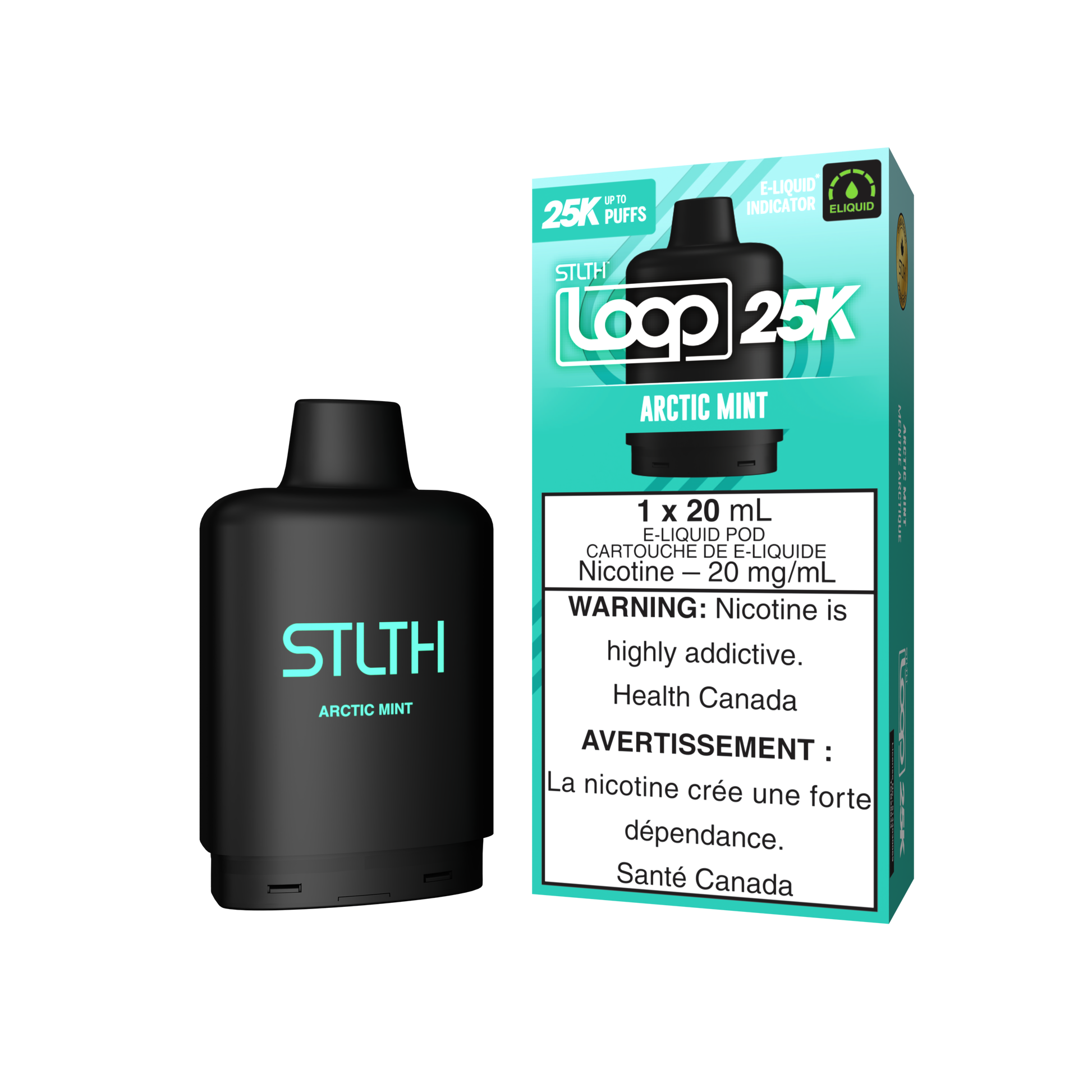 STLTH LOOP 25K Pod Pack - Arctic Mint