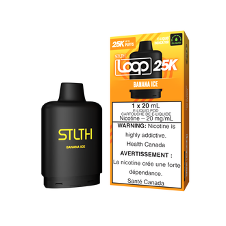 STLTH LOOP 25K Pod Pack - Banana Ice