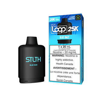 STLTH LOOP 25K Pod Pack - Blue Razz