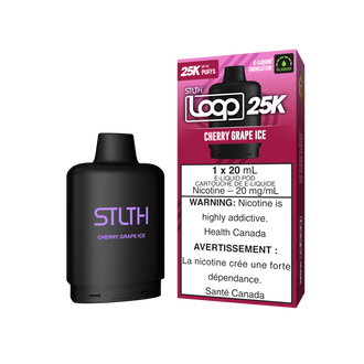 STLTH LOOP 25K Pod Pack - Cherry Grape Ice