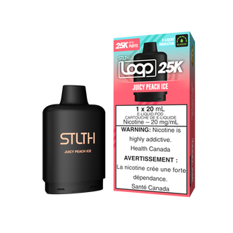 STLTH LOOP 25K Pod Pack - Juicy Peach Ice