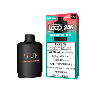 STLTH LOOP 25K Pod Pack - Peach Watermelon Ice