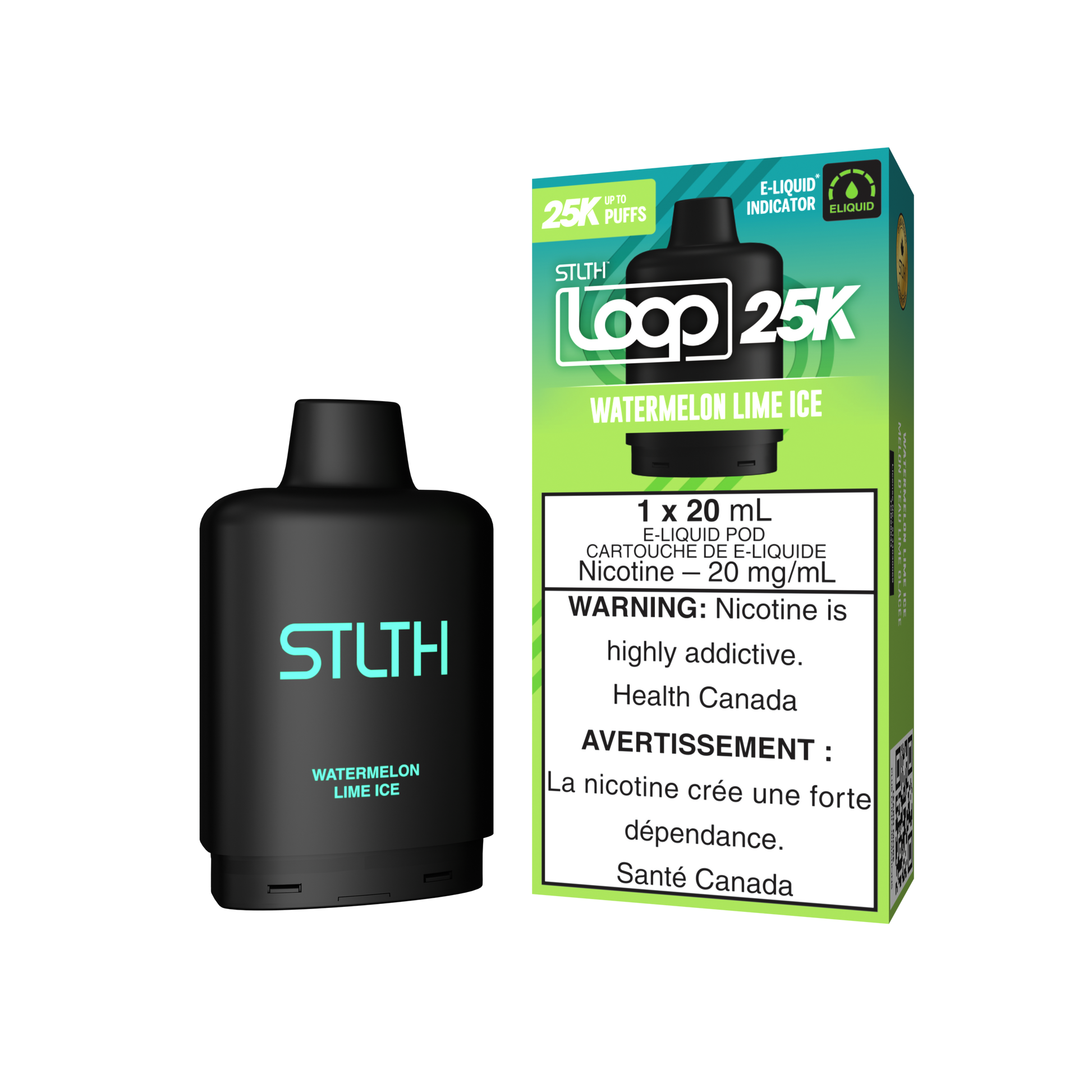 STLTH LOOP 25K Pod Pack - Watermelon Lime Ice