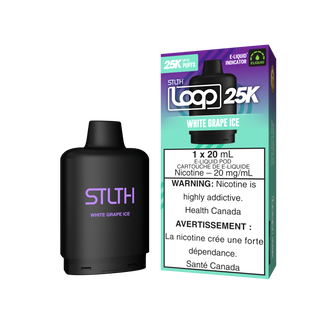 STLTH LOOP 25K Pod Pack - White Grape Ice