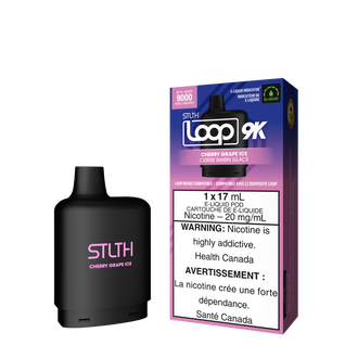 STLTH LOOP 9K Pod Pack - Cherry Grape Ice