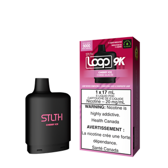 STLTH LOOP 9K Pod Pack - Cherry Ice