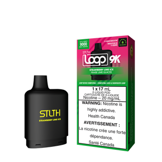 STLTH LOOP 9K Pod Pack - Strawberry Lime Ice