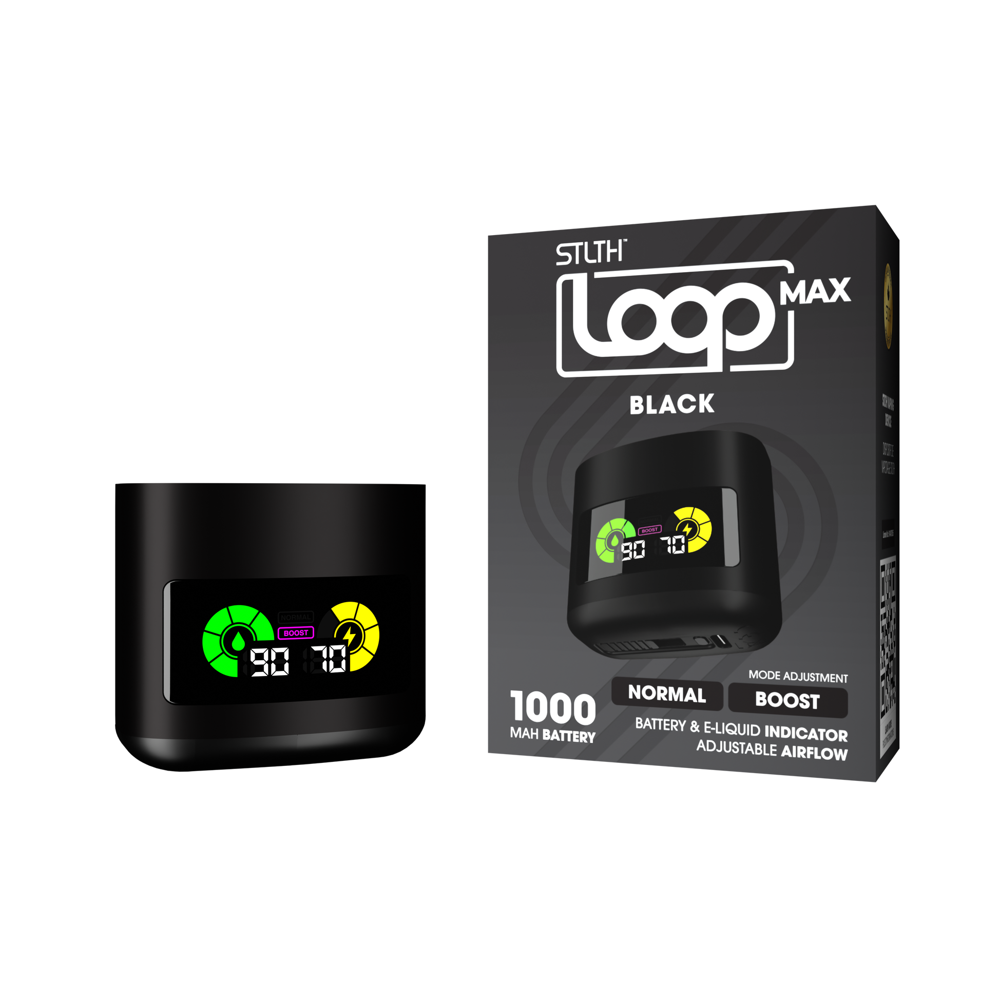 STLTH LOOP MAX Device - Black – STLTH VAPE