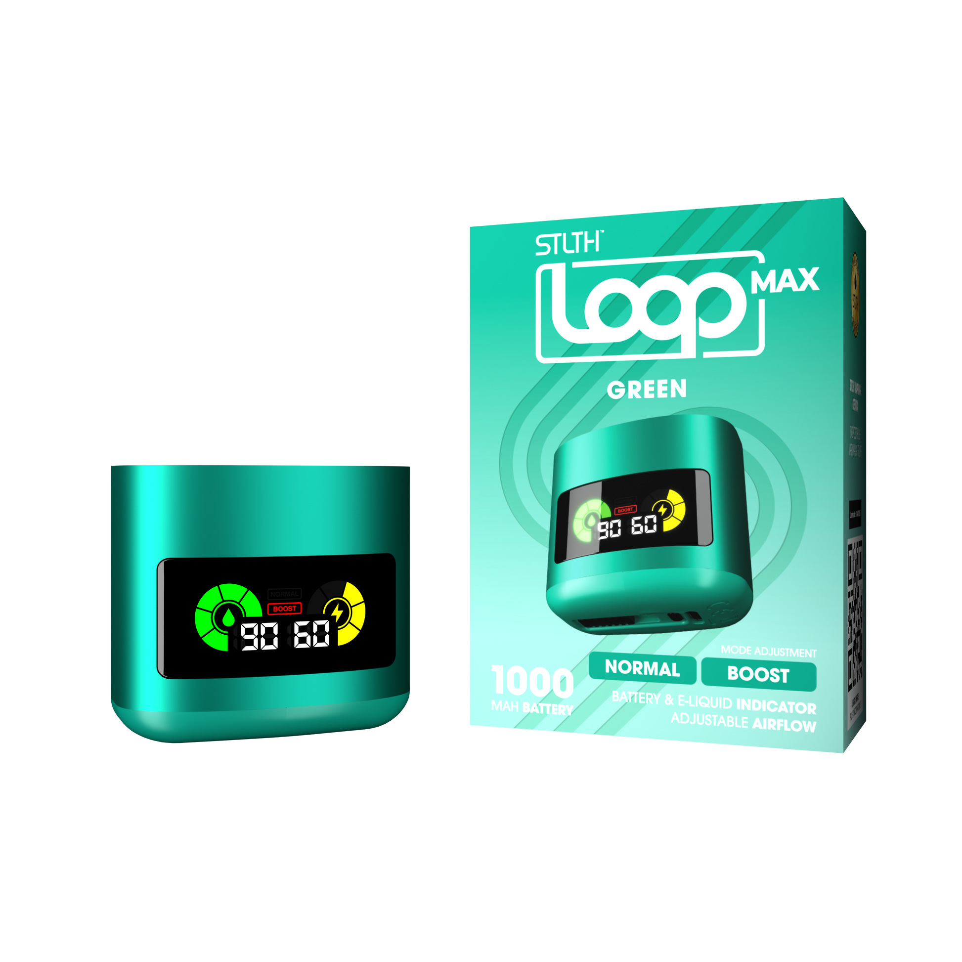 STLTH LOOP MAX DEVICE - Green
