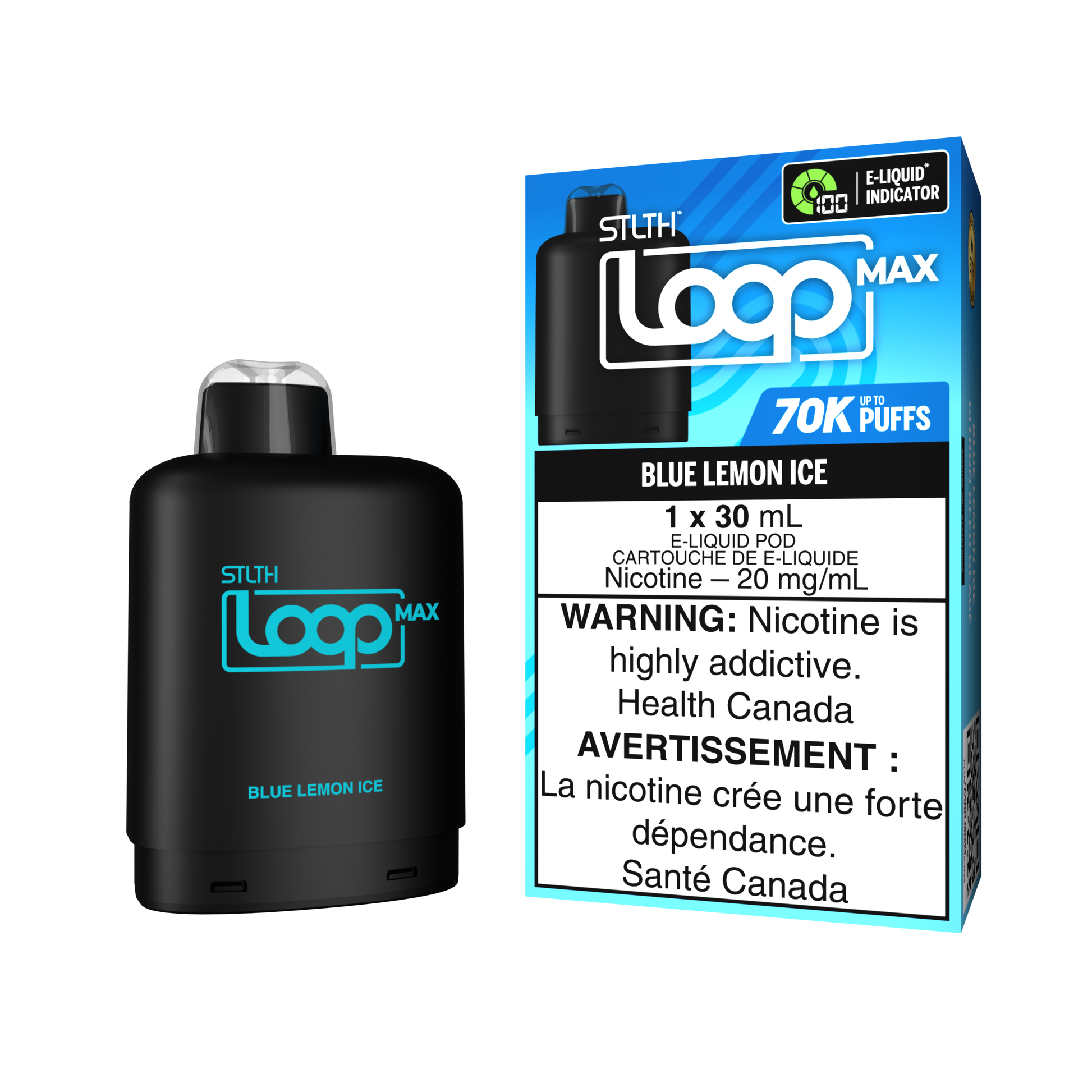 STLTH LOOP MAX POD PACK - Blue Lemon Ice