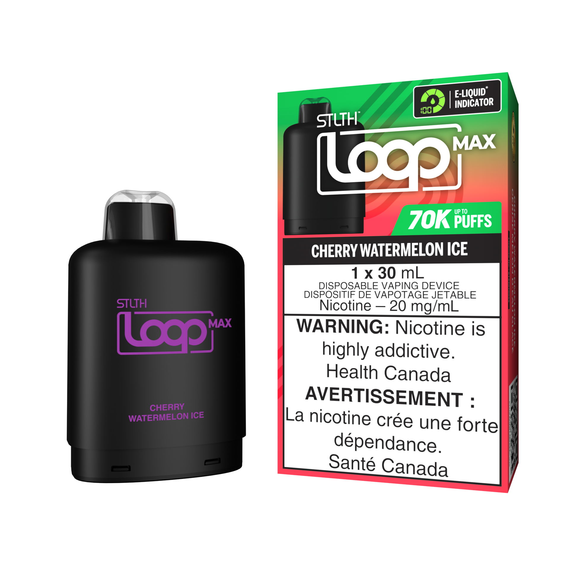 STLTH LOOP MAX Pod Pack - Cherry Watermelon Ice