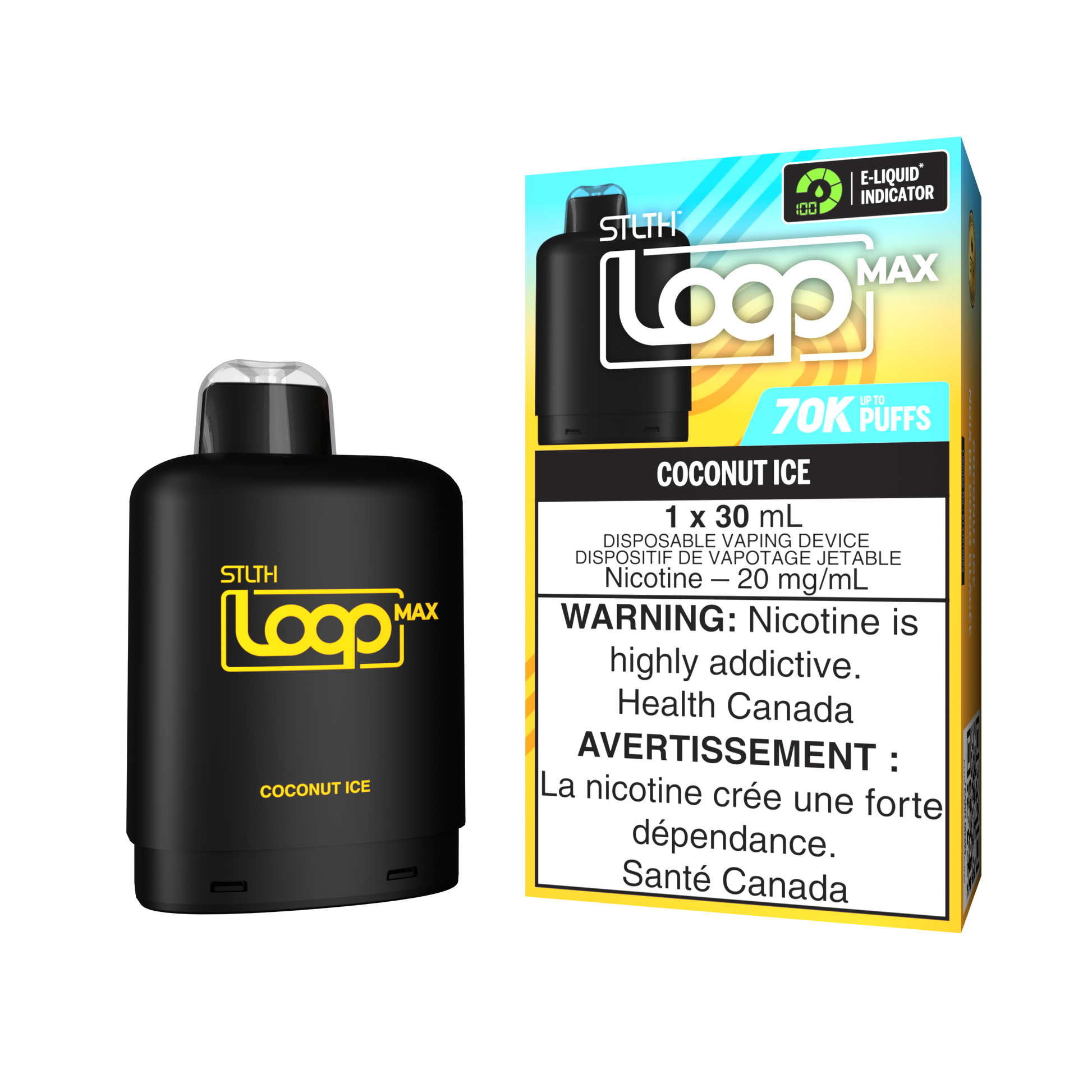 STLTH LOOP MAX Pod Pack - Coconut Ice